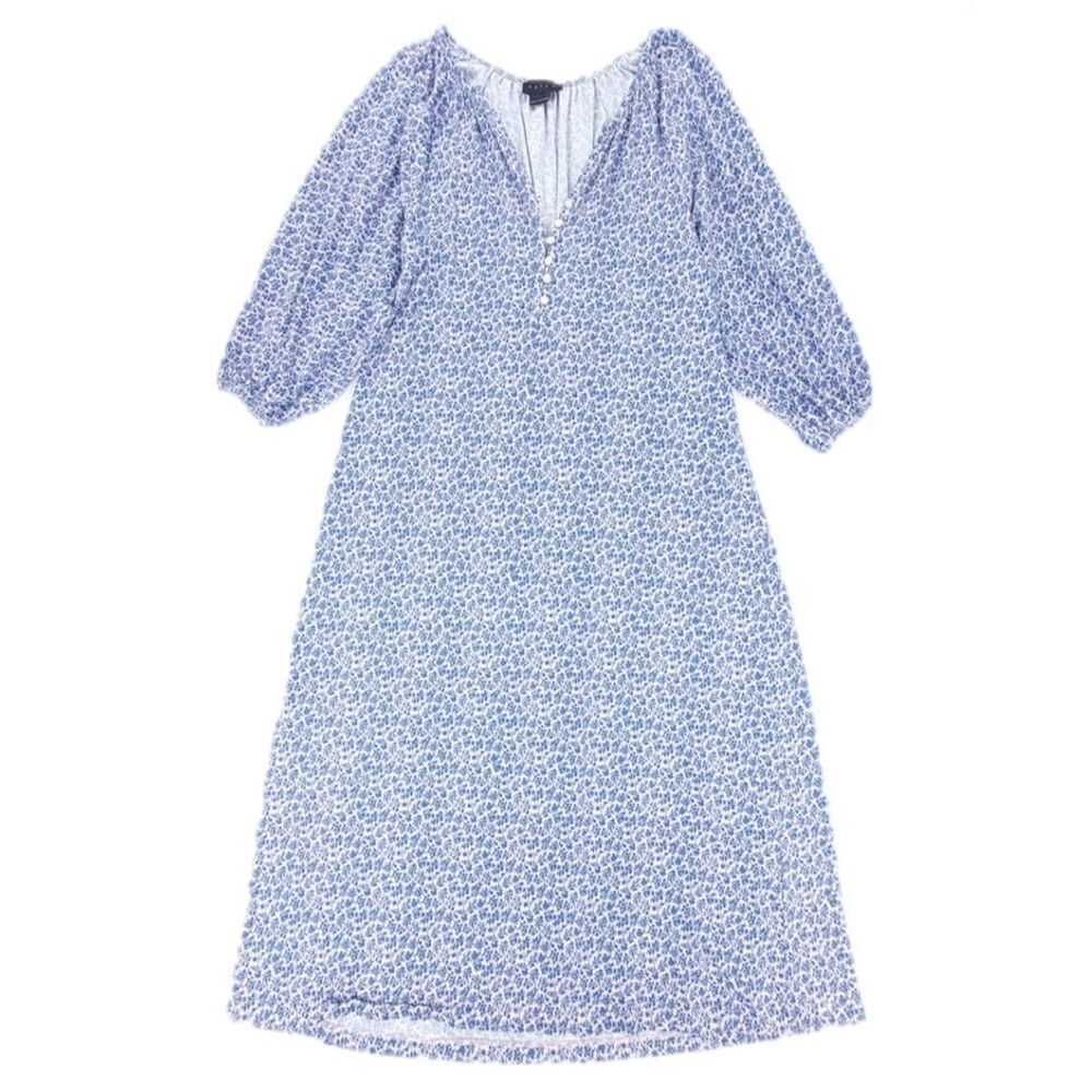 NEW Hatch The Nursing Night Dress Floral Cottagecore Lounge Maternity Midi Small